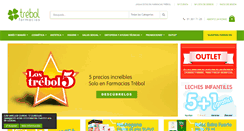 Desktop Screenshot of farmaciastrebol.com
